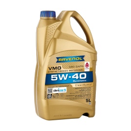 Моторное масло RAVENOL VMO SAE 5W-40 (5л)