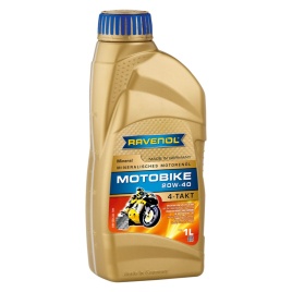 Моторное масло RAVENOL Motobike 4-T Mineral SAE 20W-40 (1л)