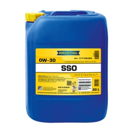 Моторное масло RAVENOL SSO SAE 0W-30 (20л)