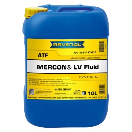 Трансмиссионное масло RAVENOL ATF Mercon LV Fluid (10л)