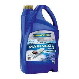Моторное масло RAVENOL Marineoil Diesel SHPD SAE 15W-40 (4л)