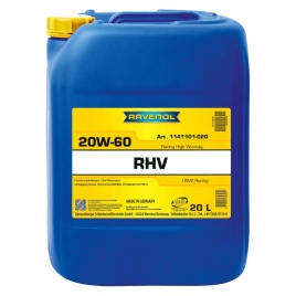 Моторное масло RAVENOL RHV Racing High Viscosity SAE 20W-60 (20л)