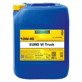 Моторное масло RAVENOL Euro VI Truck SAE 10W-40 (20л)