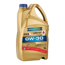 Моторное масло RAVENOL FES SAE 0W-30 (5л) 4+1 акция
