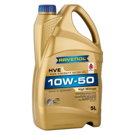 Моторное масло RAVENOL HVE High Viscosity Ester Oil SAE 10W-50 (5л)