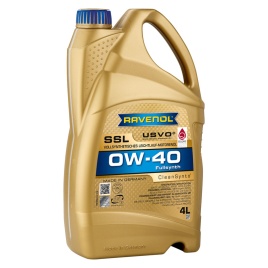 Моторное масло RAVENOL Super Synthetik Oel SSL SAE 0W-40 (4л)