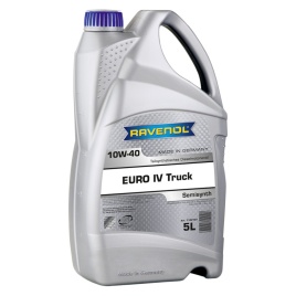 Моторное масло RAVENOL Euro IV Truck SAE 10W-40 (5л)