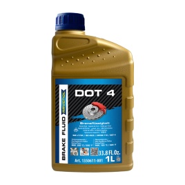 Тормозная жидкость RAVENOL DOT-4 (1л) new