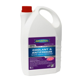 Антифриз концентрированный RAVENOL OTC Concentrate Protect C12+ (5л)