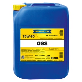 Трансмиссионное масло RAVENOL Gear Super Synth GSS SAE 75W-90 (20л)