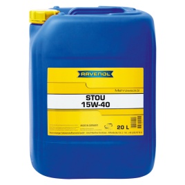 Трансмиссионное масло RAVENOL STOU SAE 15W-40 (20л)