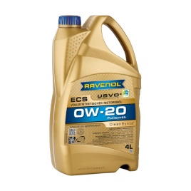Моторное масло RAVENOL ECS EcoSynth SAE 0W-20 (4л)