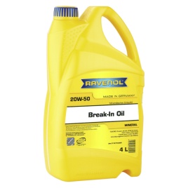 Обкаточное масло RAVENOL Break-In Oil SAE 20W-50 (4л)