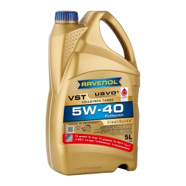 Моторное масло RAVENOL VST SAE 5W-40 (5л) 4+1 акция