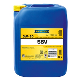 Моторное масло RAVENOL SSV Fuel Economy SAE 0W-30 (20л)