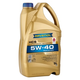Моторное масло RAVENOL HCS SAE 5W-40 (5л)