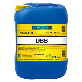 Трансмиссионное масло RAVENOL Gear Super Synth GSS SAE 75W-90 (10л)