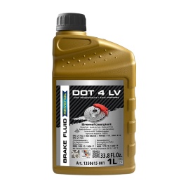 Тормозная жидкость RAVENOL DOT 4 LV (1л) new