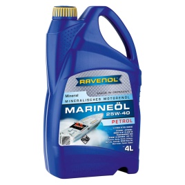 Моторное масло RAVENOL Marineoil PETROL SAE 25W-40 (4л)