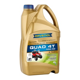 Моторное масло RAVENOL QUAD 4T SAE 10W-40 (4л)