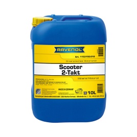 Моторное масло для 2-Такт скутеров RAVENOL Scooter 2-Takt Mineral (10л)