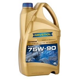 Трансмиссионное масло RAVENOL Motogear SAE 75W-90 GL-4 (4л)