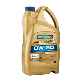 Моторное масло RAVENOL DFE SAE 0W-20 (4л)