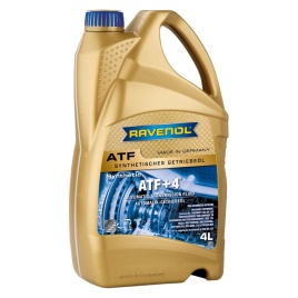 Трансмиссионное масло RAVENOL ATF+4 Fluid (4л)