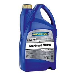 Моторное масло RAVENOL Marineoil SHPD SAE 25W-40 synthetic (4л)