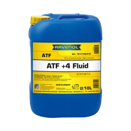 Трансмиссионное масло RAVENOL ATF+4 Fluid (10л)