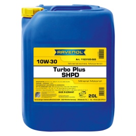 Моторное масло RAVENOL Turbo plus SHPD SAE 10W-30 (20л)