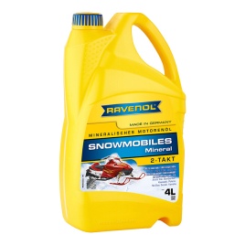 Масло для 2-Такт снегоходов RAVENOL Snowmobiles Mineral 2-Takt (4л)