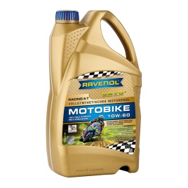 Моторное масло RAVENOL Racing 4-T Motobike SAE 10W-60 (4л)