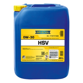Моторное масло RAVENOL HSV SAE 0W-30 (20л)
