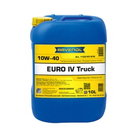 Моторное масло RAVENOL Euro IV Truck  SAE 10W-40 (10л)
