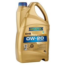 Моторное масло RAVENOL EHS SAE 0W-20 (4л)