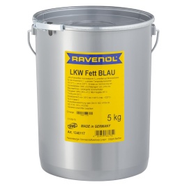Смазка RAVENOL LKW Fett Blau (5кг)