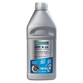 Тормозная жидкость RAVENOL DOT 4 LV (1л)