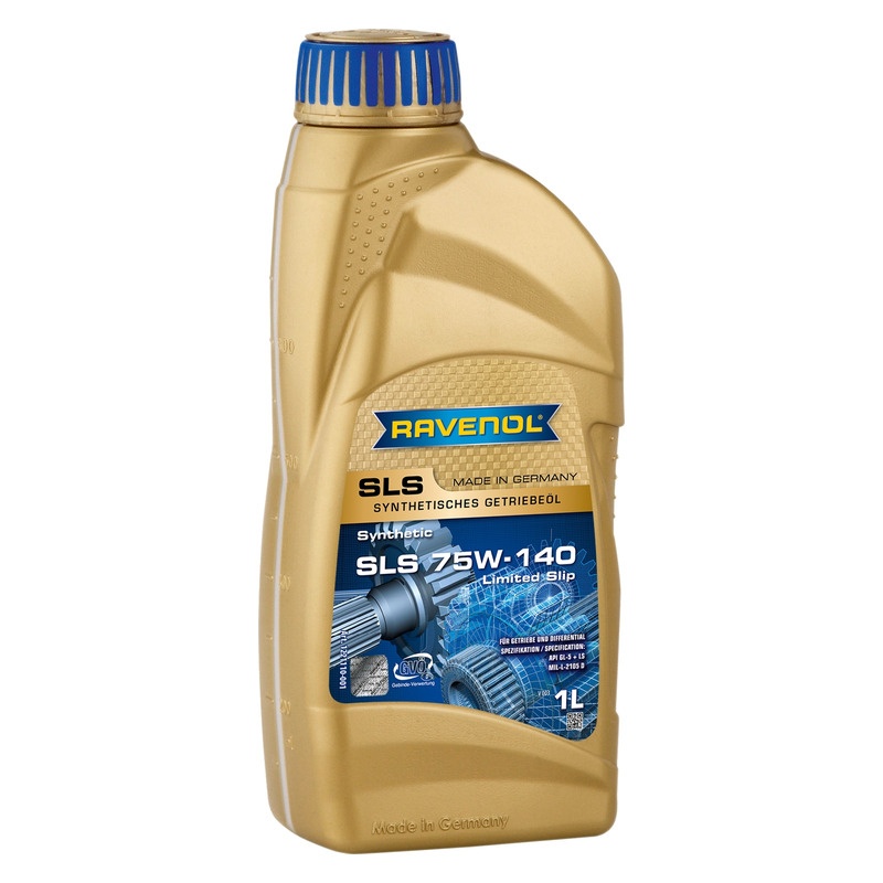 Трансмиссионное масло RAVENOL SLS SAE 75W-140 GL-5 + LS (1л) фото 1
