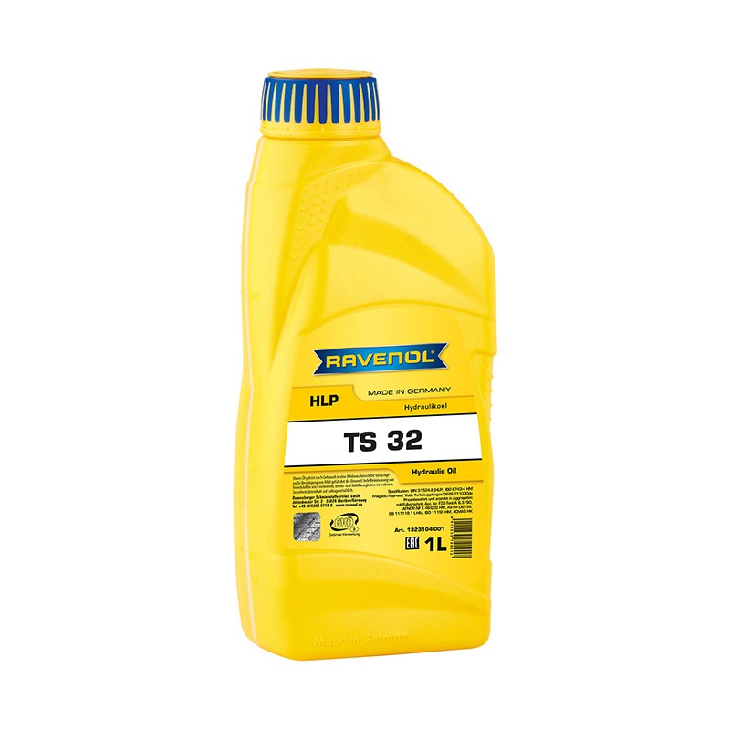 Гидравлическое масло RAVENOL Hydraulikoel TS 32 (HLP) (1л) фото 1