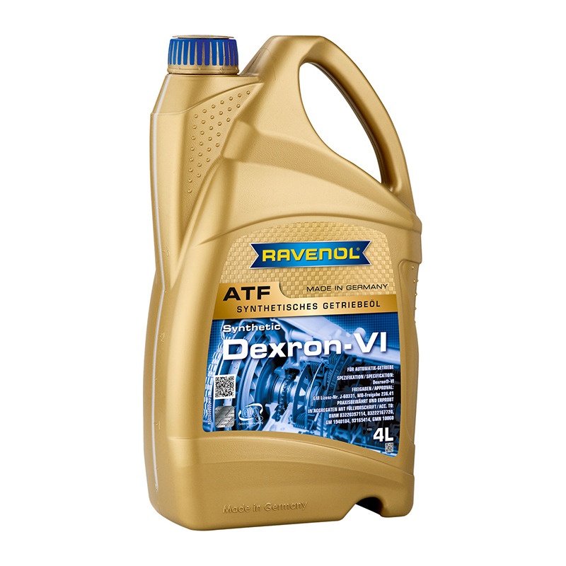 Трансмиссионное масло RAVENOL ATF Dexron VI (4л) фото 1