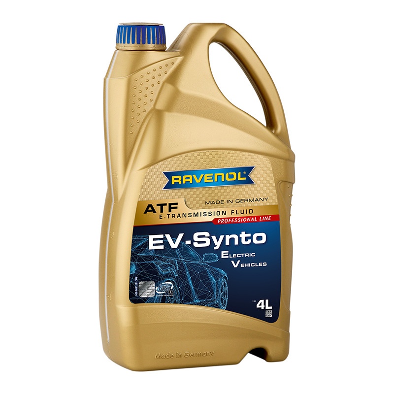 Трансмиссионное масло RAVENOL EV-Synto ATF E-Transmission Fluid (4л) фото 1