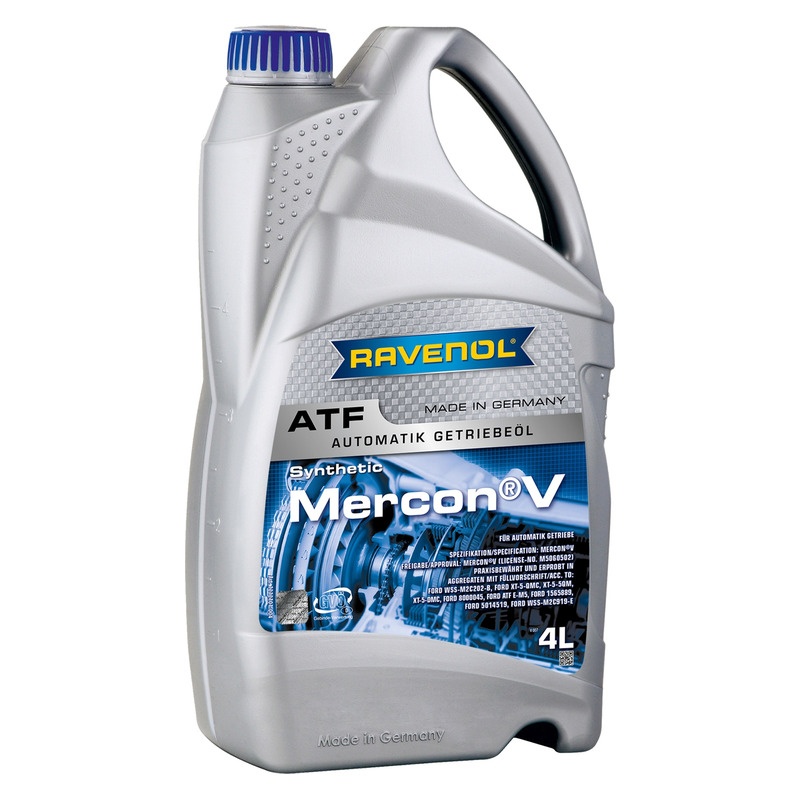 Трансмиссионное масло RAVENOL ATF Mercon V (4л) фото 1