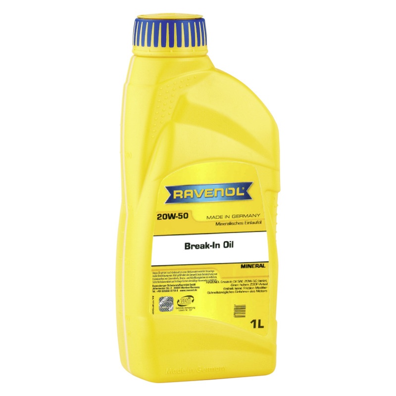 Обкаточное масло RAVENOL Break-In Oil SAE 20W-50 (1л) фото 1