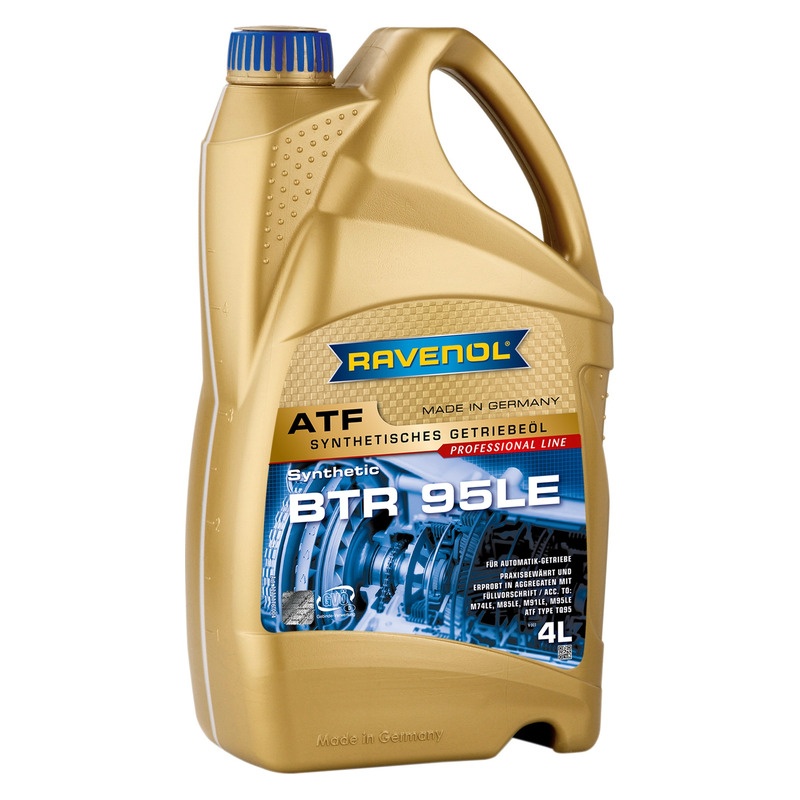 Трансмиссионное масло RAVENOL ATF BTR 95LE (4л) фото 1