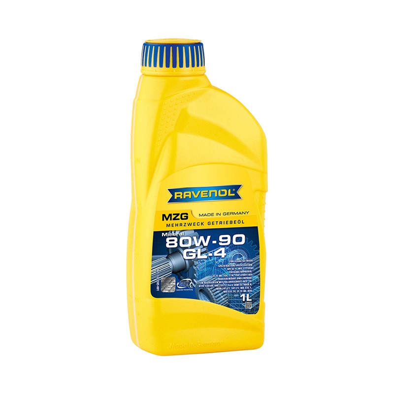 Трансмиссионное масло RAVENOL Getriebeoel MZG SAE 80W-90 GL-4 (1л) фото 1