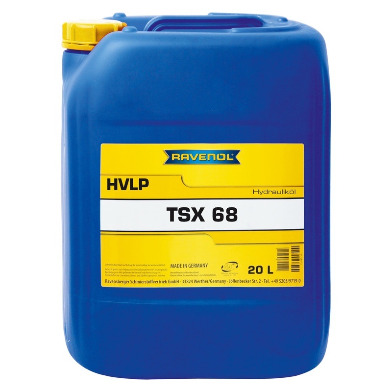Гидравлическое масло RAVENOL Hydraulikol TSX 68 (HVLP) (20л) фото 1
