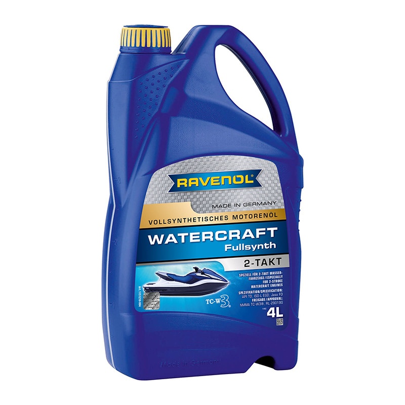 Моторное масло для 2-Такт RAVENOL WATERCRAFT Fullsynth. 2-Takt (4л) фото 1