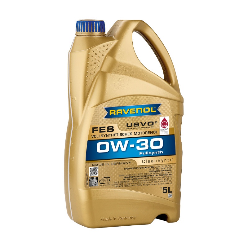 Моторное масло RAVENOL FES SAE 0W-30 (5л) фото 1