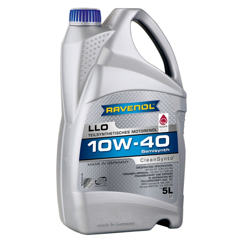 Моторное масло RAVENOL LLO SAE 10W-40 (5л) фото 1